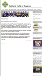 Mobile Screenshot of oaklandfieldofdreams.org